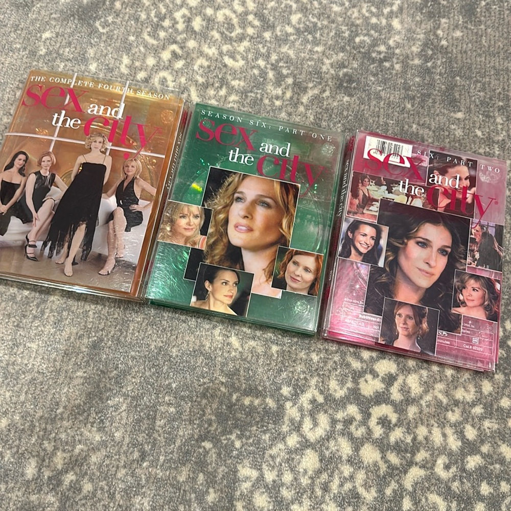 SEX IN THE CITY SEASON 6 PART 1 & 2  AND ALL OF SEASON 4